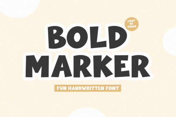 Bold Marker: The Handwritten Font That Actually Works for Brands