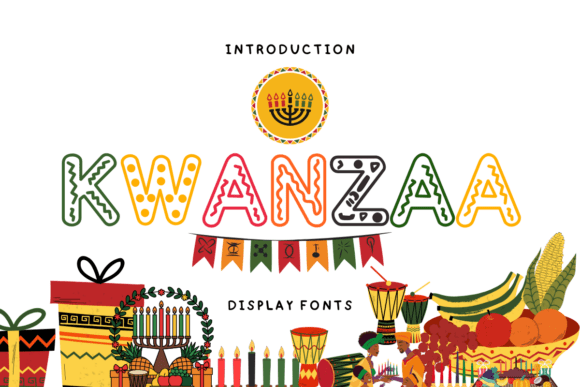 Celebrate Culture: The Kwanzaa Font for Vibrant Design