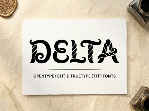 Delta: A Typeface Forged in Maritime Tradition