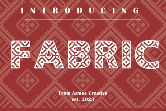 Fabric: A Bold Typeface That Demands Attention