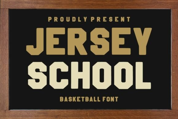 Jersey School: A Vintage Typeface with Modern Impact