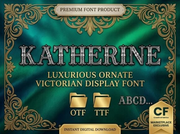Katherine: A Bold Typeface for Branding That Demands Attention