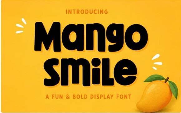 Mango Smile: A Font That Brings Instant Joy to Your Designs