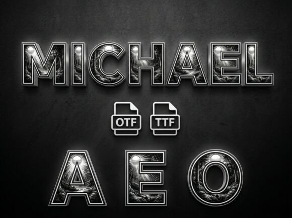 Michael: A Bold Display Typeface for Modern Brands