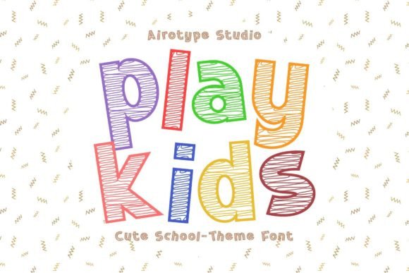 Play Kids: The Bouncy Typeface That Brings Joy to Every Design