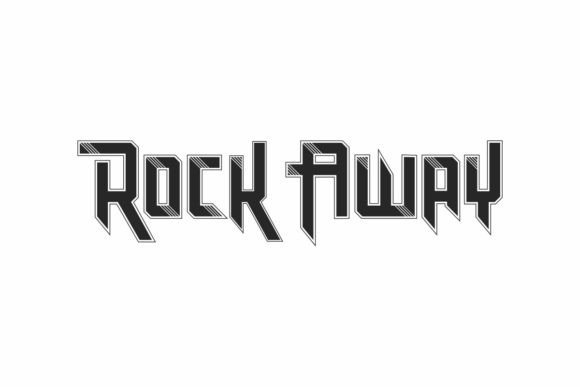 Rock Away Font: Where Speed Meets Sound in Typography