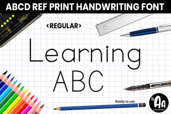 Unlock Creative Potential with Abcd Ref Regular Typeface
